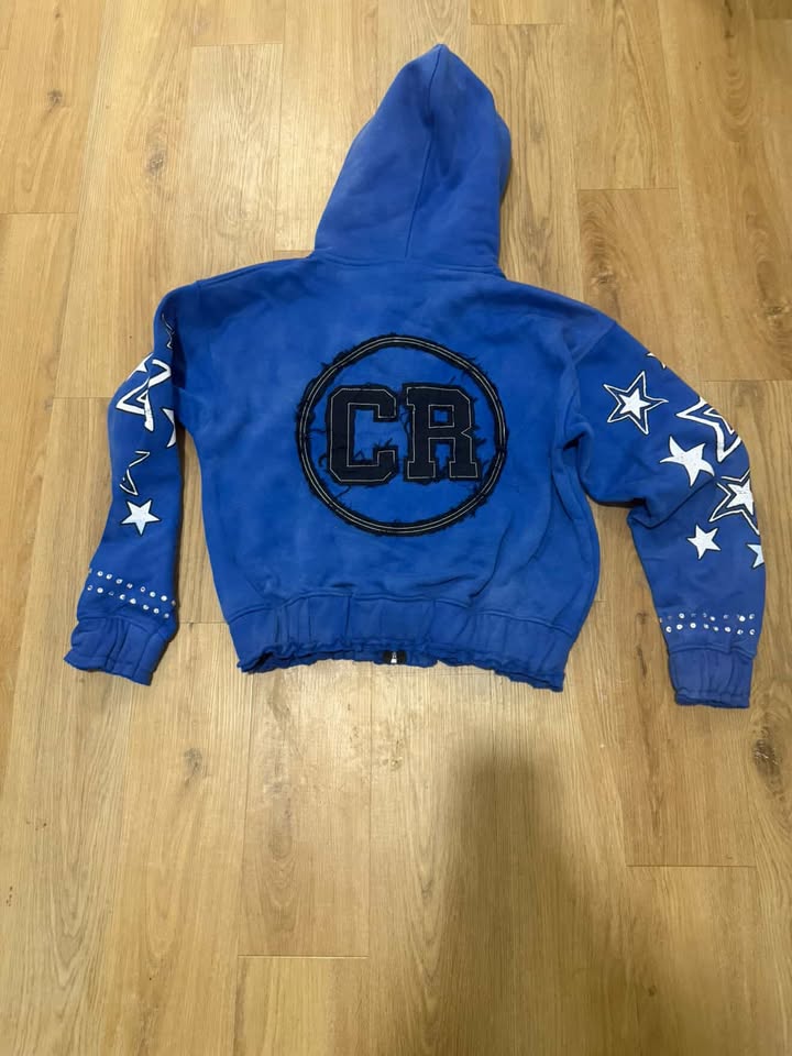 Blue Kozy Cold Rich Jacket