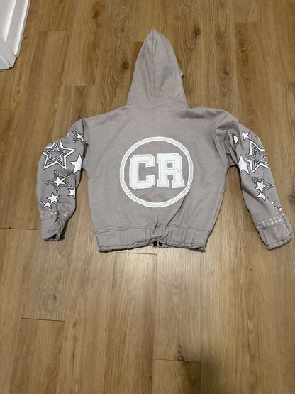 Grey Kozy Cold Rich Jacket
