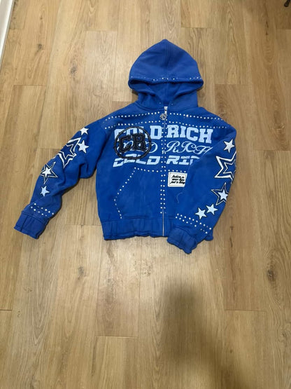 Blue Kozy Cold Rich Jacket