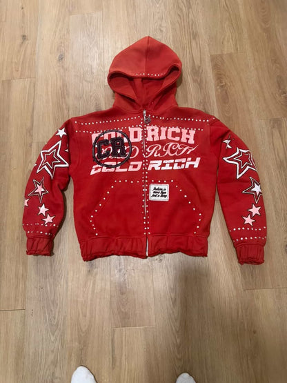 Red Kozy Cold Rich Jacket