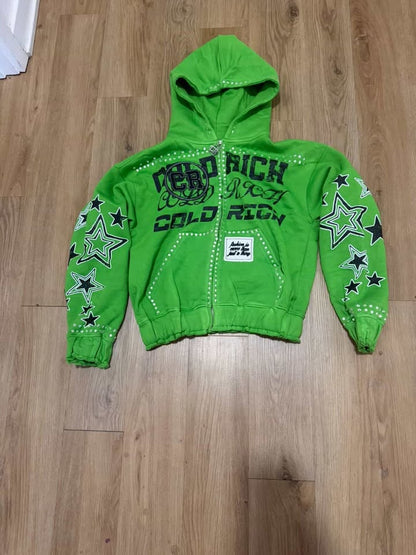 Green Kozy Cold Rich Jacket
