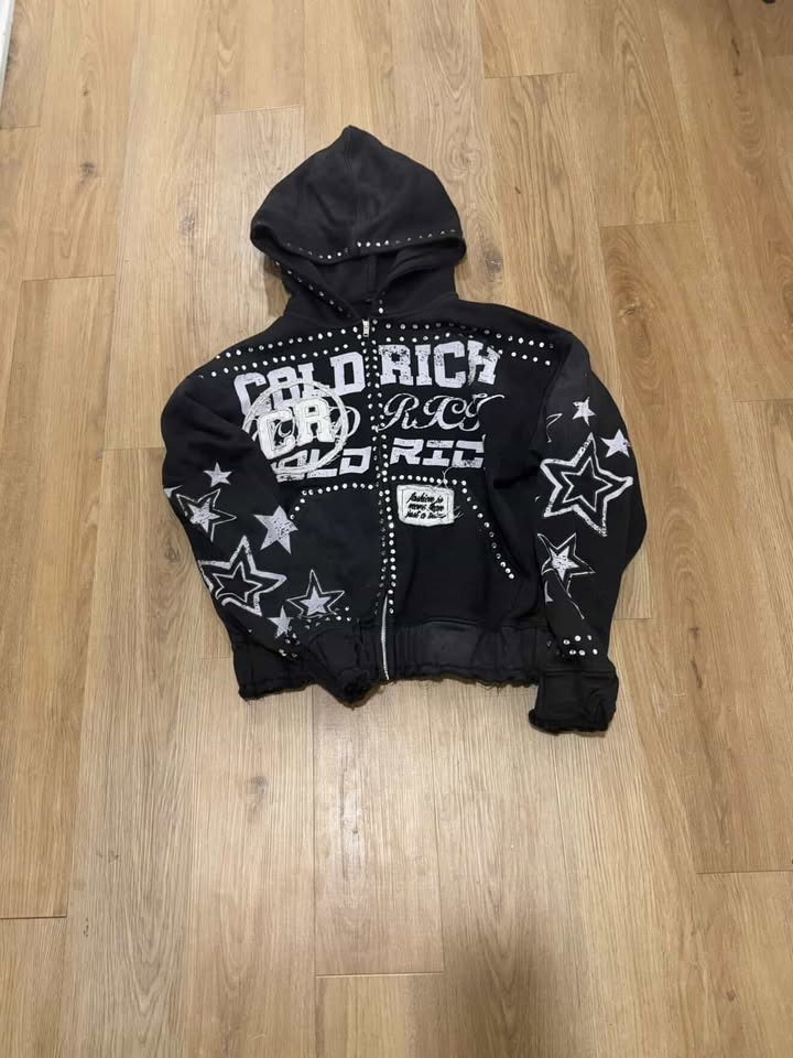 Black Kozy Cold Rich Jacket