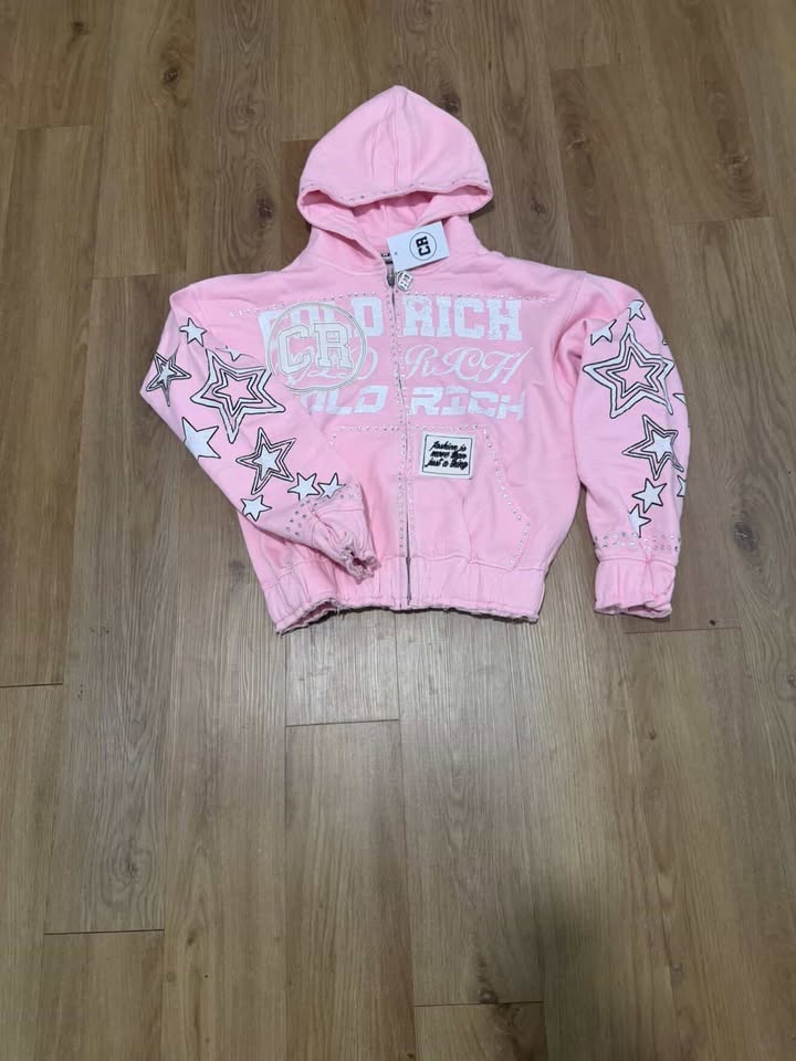 Pink Kozy Cold Rich Jacket