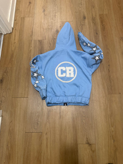 Light Blue & White Kozy CR Jacket