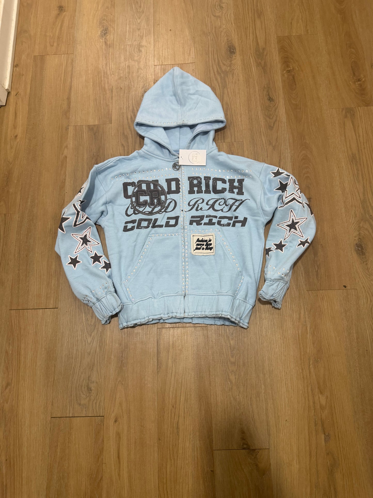 Light Blue & Grey Kozy CR Jacket