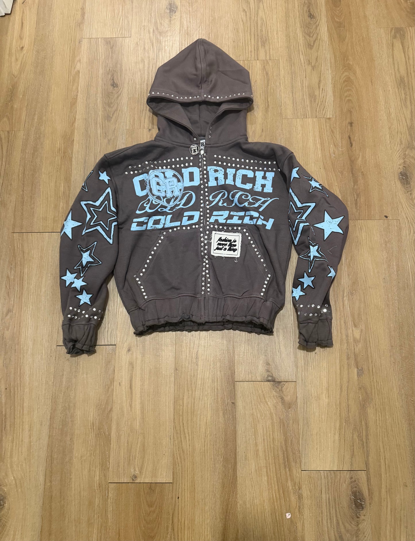 Grey & Blue Kozy CR Jacket